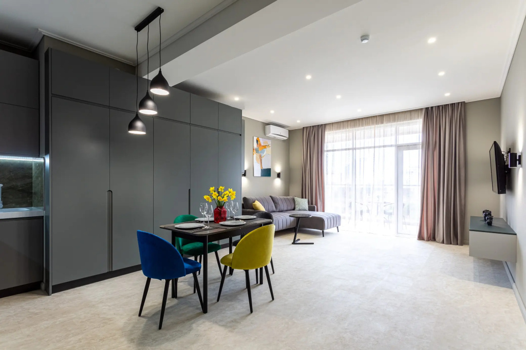 Апартаменты Red Apartments Светлана Парк Моника — фото