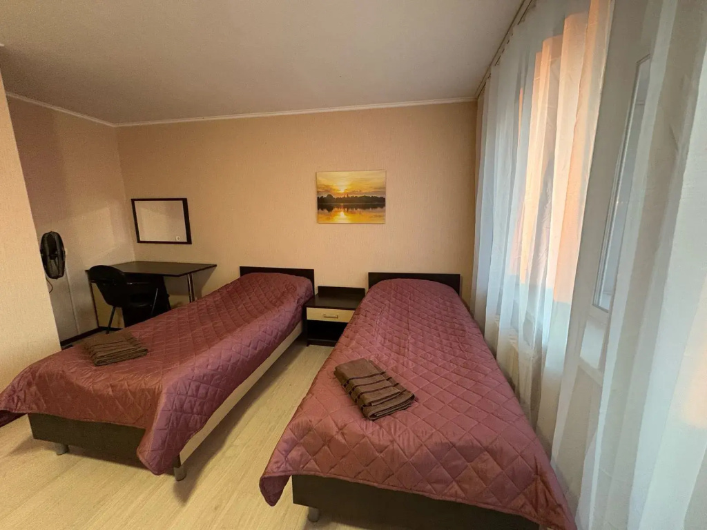 Standard Double room with balcony (twin beds)