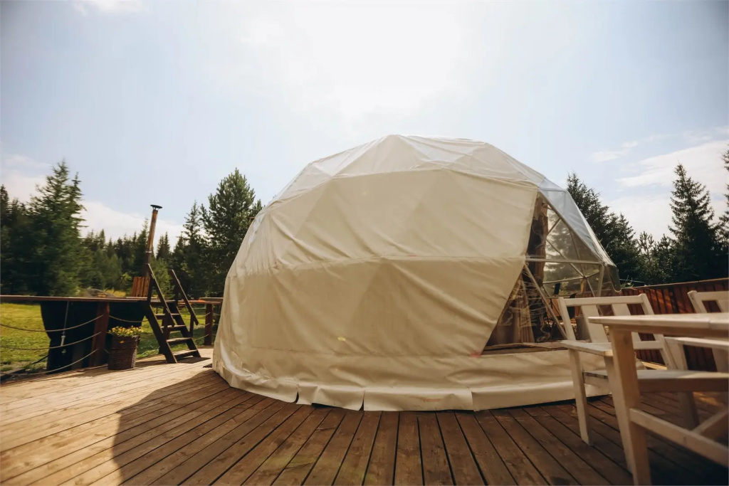 Tent with view (full double bed)