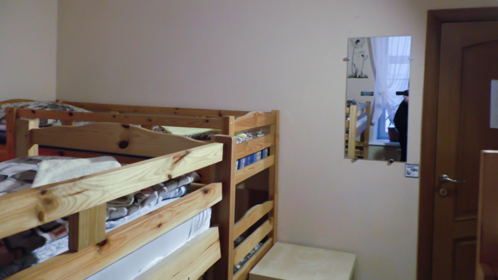Кровать в общем номере в Hostel H.O.