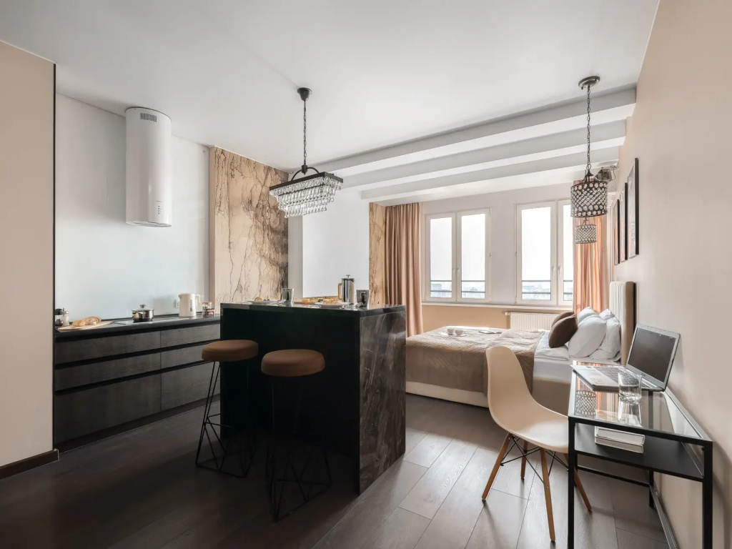 Апартаменты SMART LOFTS | Casablanca | Вид с 30 этажа на всю Москву | ЖК бизнес-класса — фото
