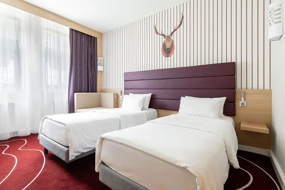 Erbelia by Vasta Rosa Khutor Hotel Room Type - Privilege Double room with river view twin beds