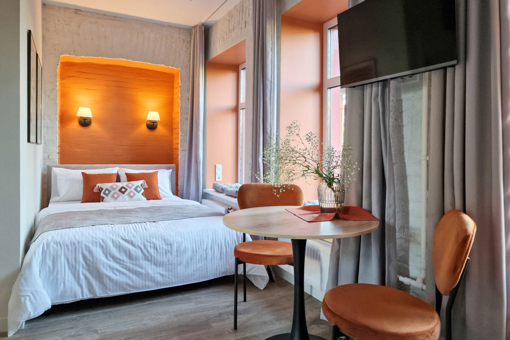 Двухместная студия Superior двуспальная кровать в Light house