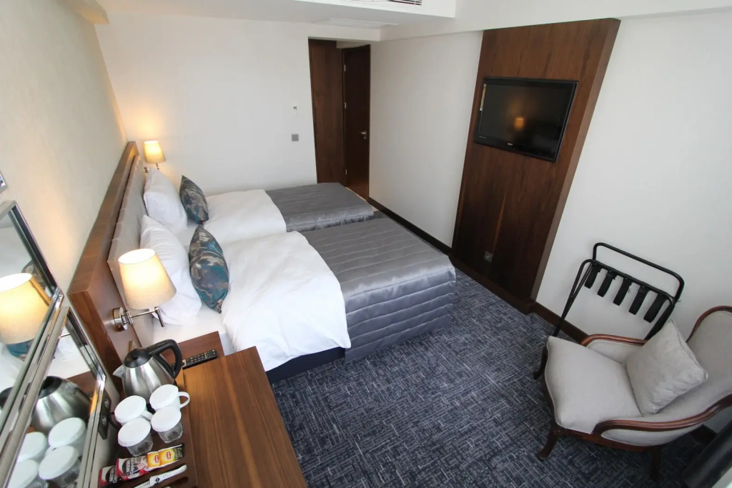 Standard Double room with city view (full double bed)