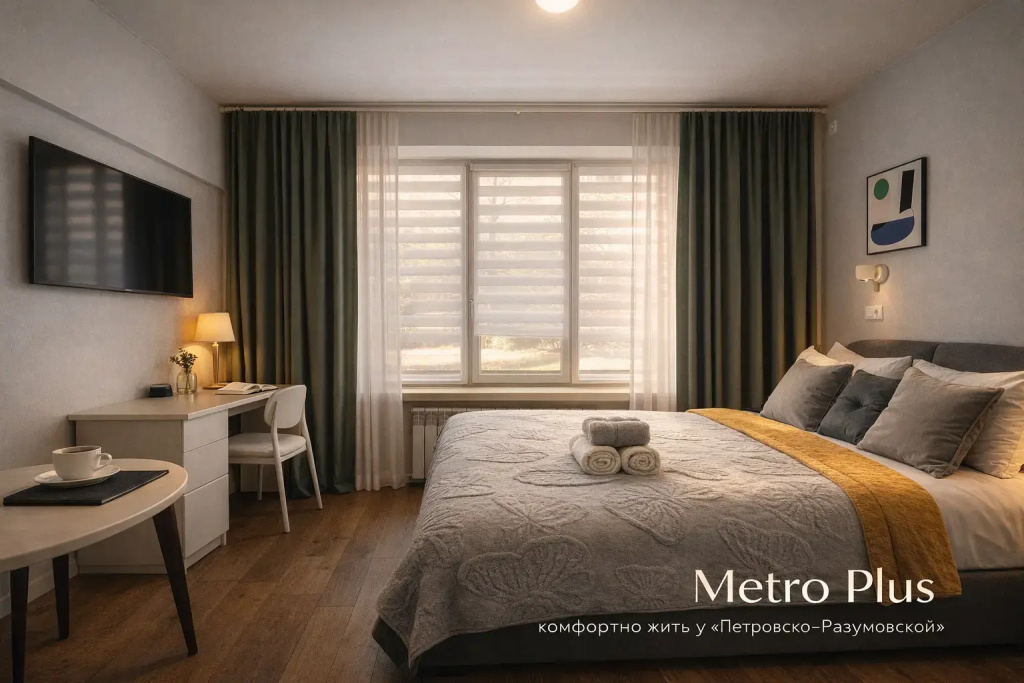 Апартаменты Metro Plus — фото