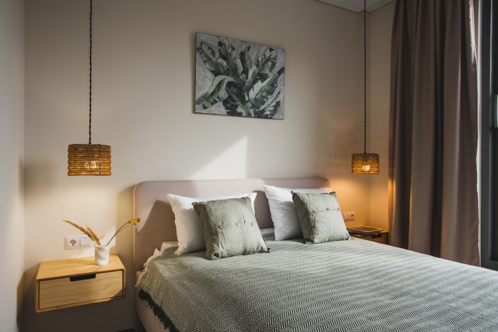 Семейный номер Superior с красивым видом из окна в Куб Грин