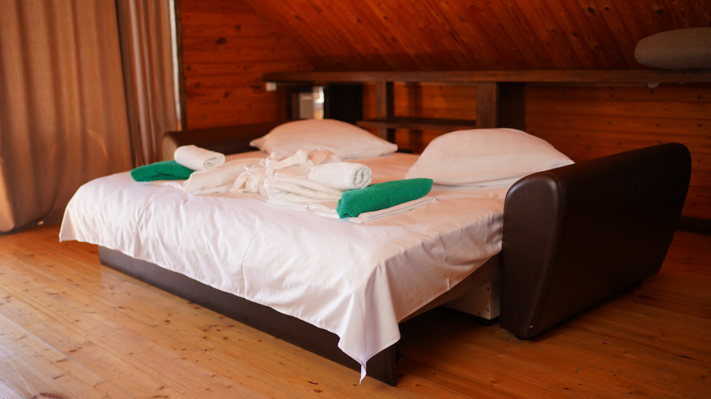 Четырёхместный люкс Дуплекс с балконом в Green Terrace