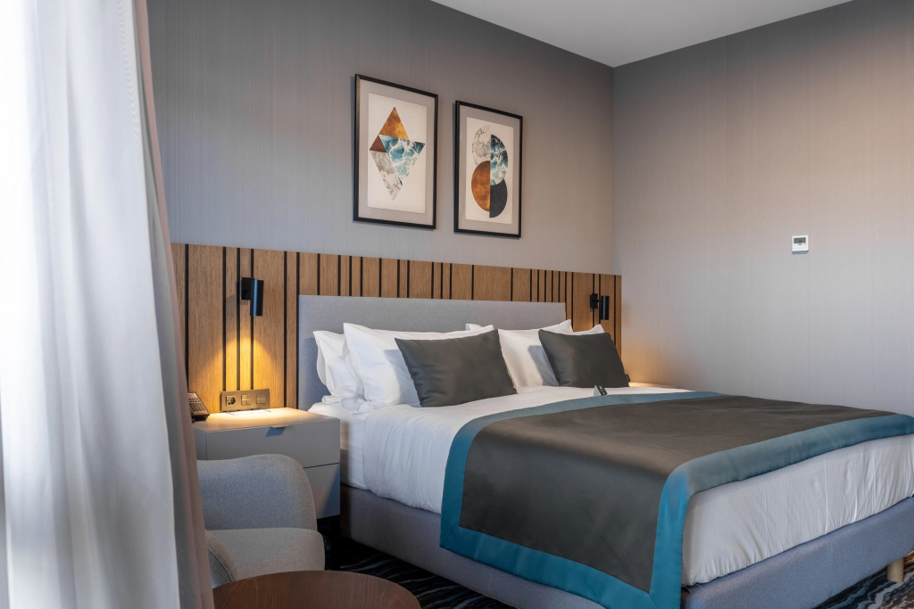 Vladikavkaz Park Hotel Room Type - Standard Superior Double room with view full double bed