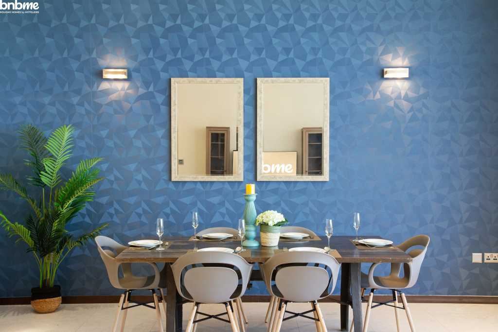 Отель Апартаменты bnbmehomes | Look over the Palm and Arabian Sea-504 в Дубае