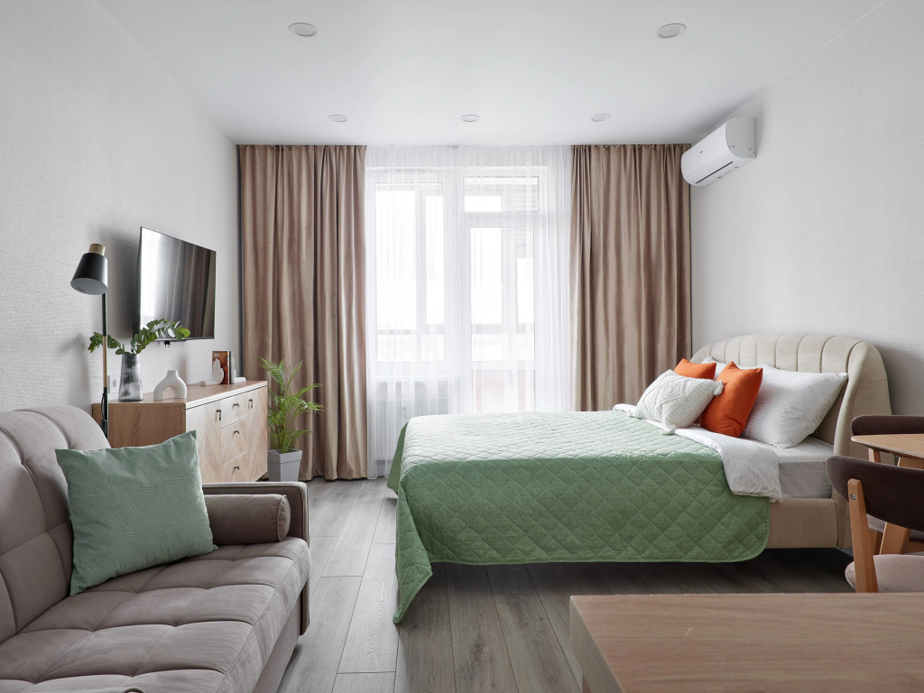 Квартира RoomyRoom На высоте у метро Пионерская — фото