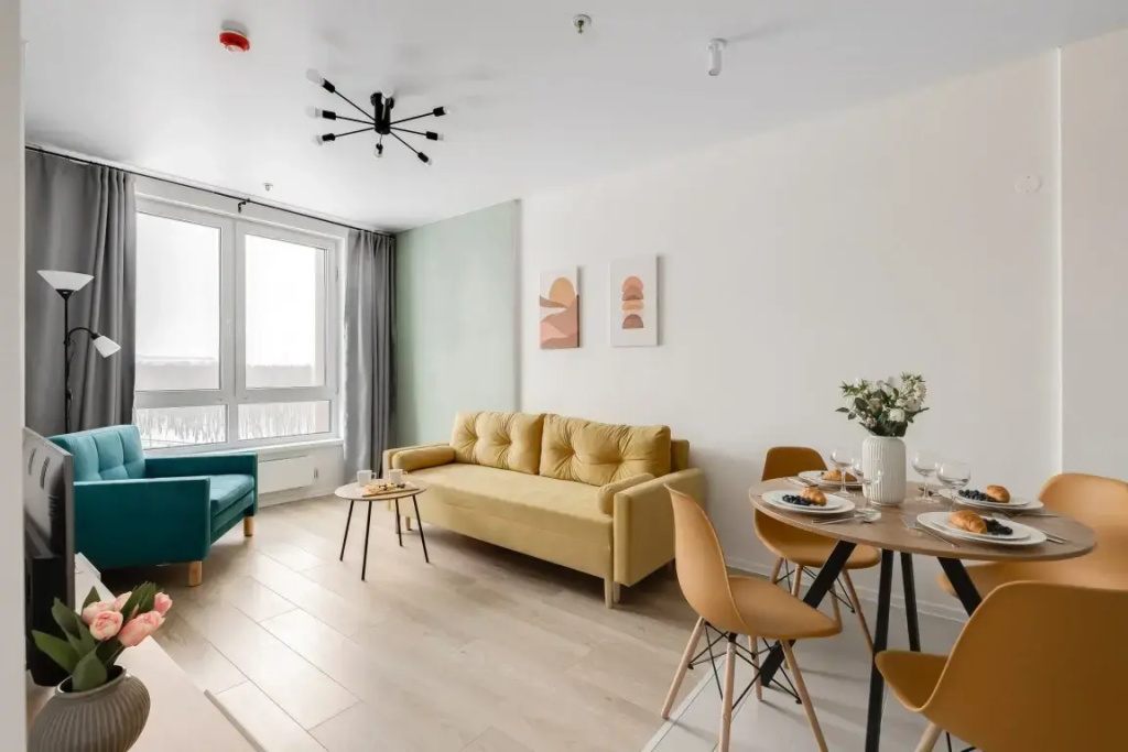 Апартаменты SMART LOFTS | Cruise | Отдельная спальня | Медцентры (ФМБА, ЛОР) | Крокус — фото