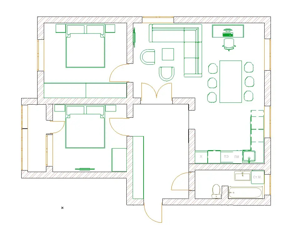Квартира GM Apartments Тихий Островок на Бронной - фото 44