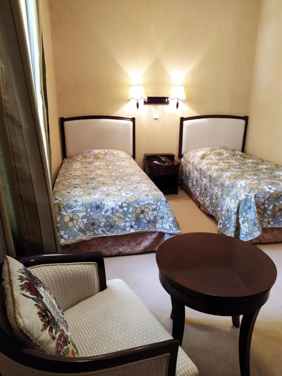 Grinvej Hotel Room Type - Standard Double room with city view twin beds