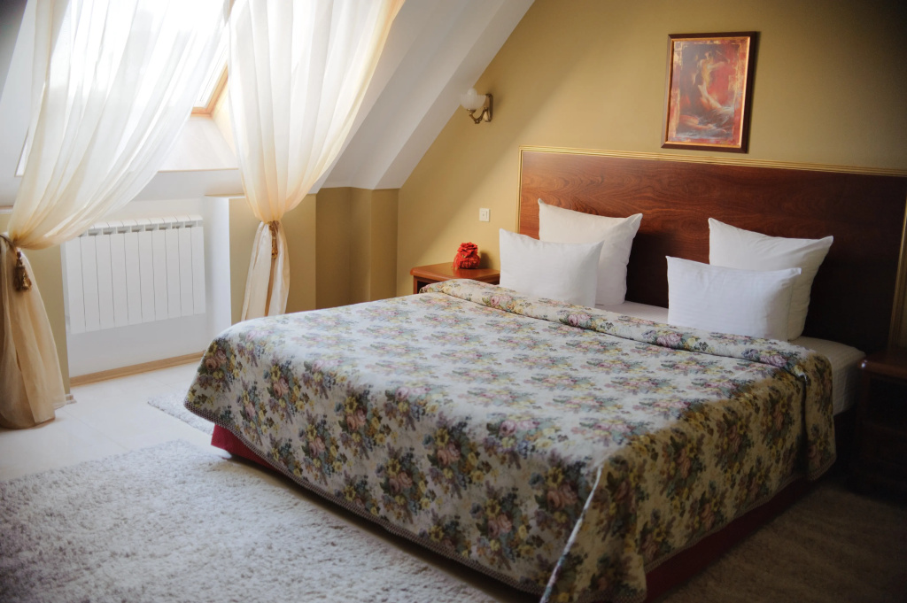 Prem'er Hotel Room Type - Superior Double Attic Suite with city view full double bed