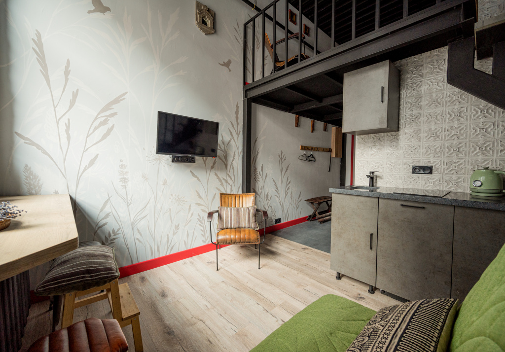 Квартира Moscow Deluxe Apartments Soho Bohemian Loft — фото