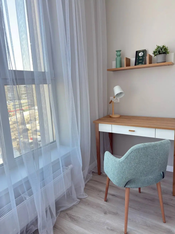 Квартира Евро 2К BeGuest с балконом  на Репина 109/2 для 4х гостей