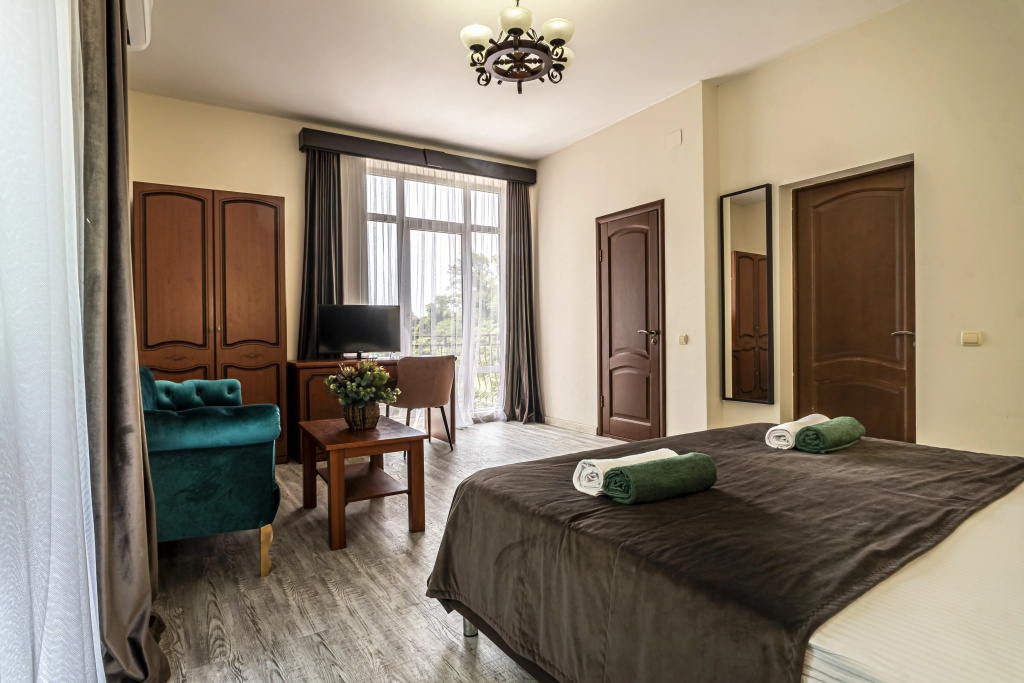 Junior Suite with balcony and with mountain view