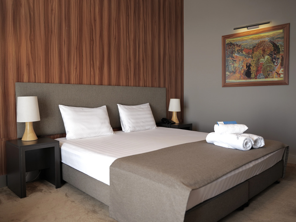 Двухместный номер Deluxe с балконом 2 отдельные кровати в Abaash Hotel Afon