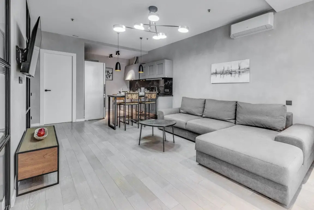 Апартаменты Двухкомнатные Премиум с Красивым Видом Business Apartments — фото