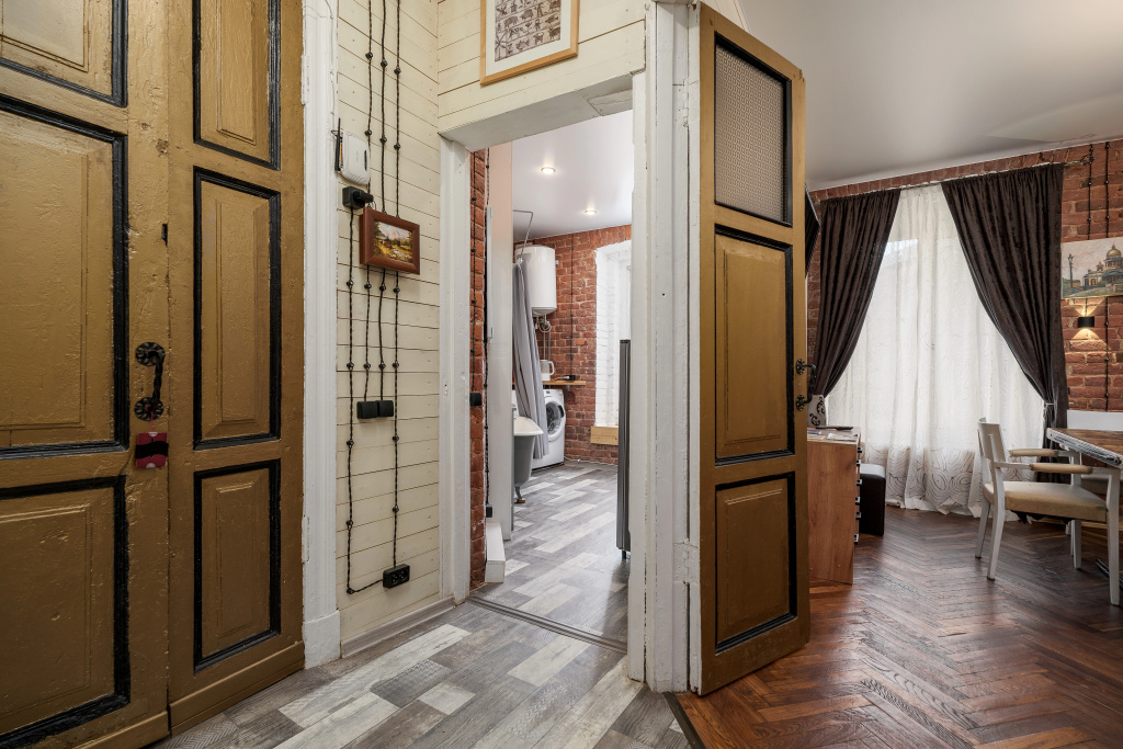 Отель Апартаменты SREDNYAYA PODYACHESKAYA 6 APARTMENTS Просторные трехкомнатные апартаменты Park Lane Inn для 3-х взрослых в Санкт-Петербурге