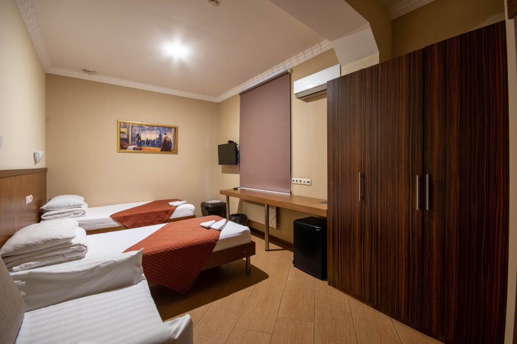 Apel'sin v Mytyno Mini hotel Room Type - Comfort Double room with city view twin beds