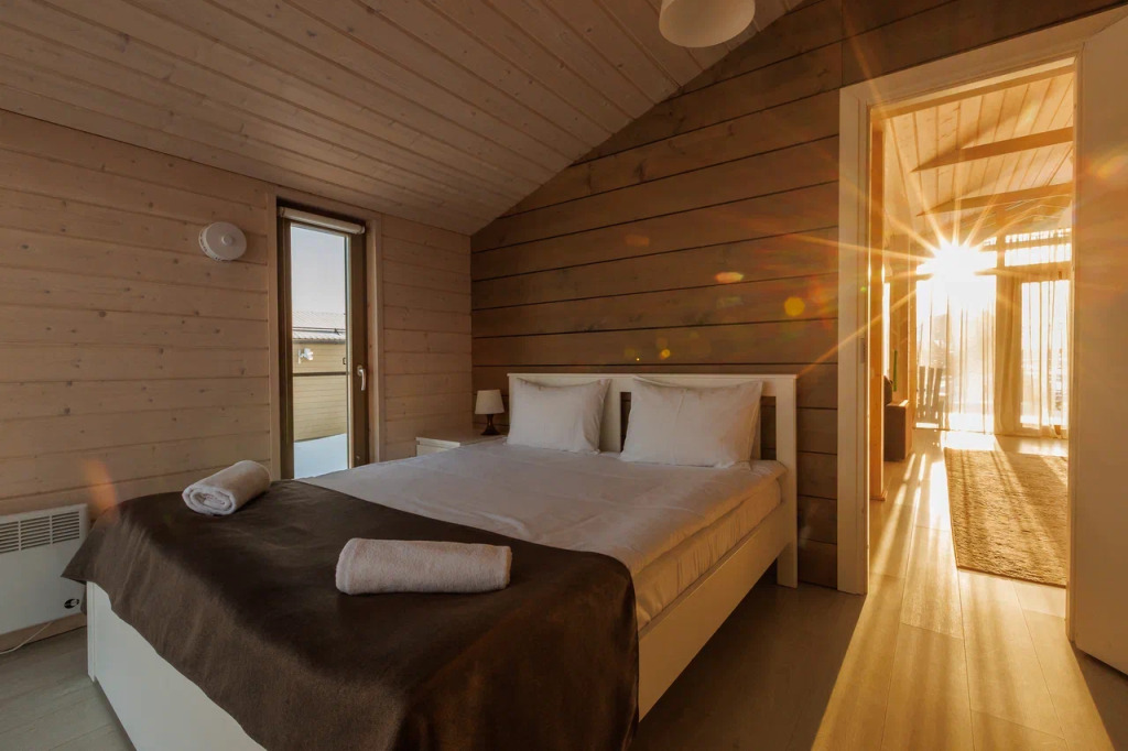 Четырёхместный коттедж с красивым видом из окна в Strawberry fields