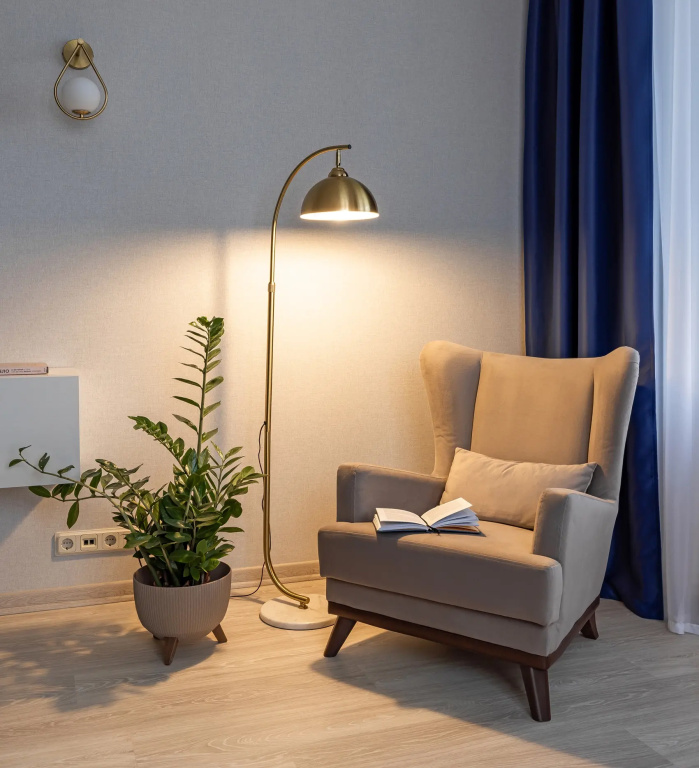 Квартира Myhome Yourhome на Кораблестроителей 32 к.3 — фото