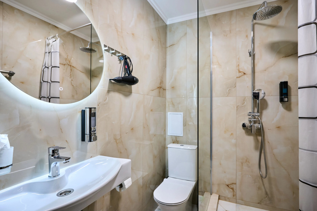 Двухместный номер Comfort с 2 комнатами с видом на реку 2 отдельные кровати в Белла