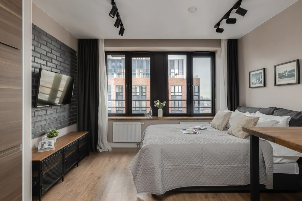 Апартаменты SMART LOFTS | Jazz | Бизнес-класс у метроу метро Дмитровская — фото