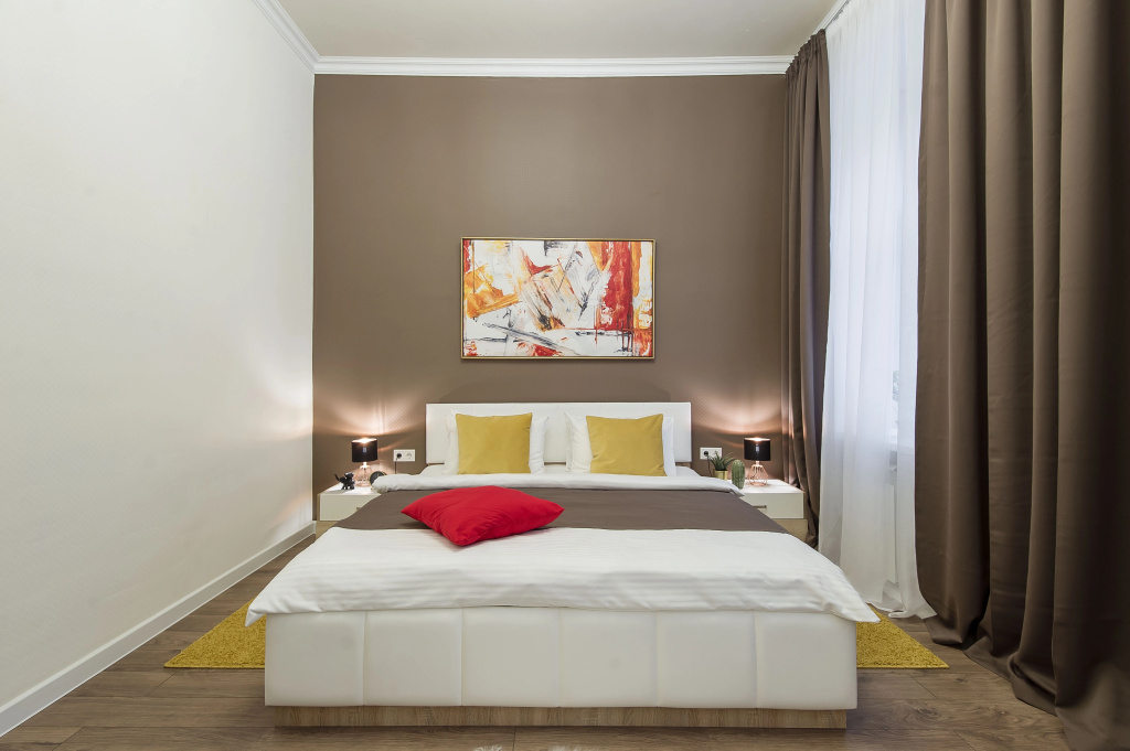 Отель Квартира GM Apartments Стильная Двушка на Арбате в Москве