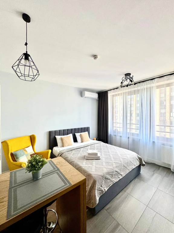 Отель Апартаменты Lalapart Cozy loft на 18 этаже в ЖК Савеловский Сити в Москве
