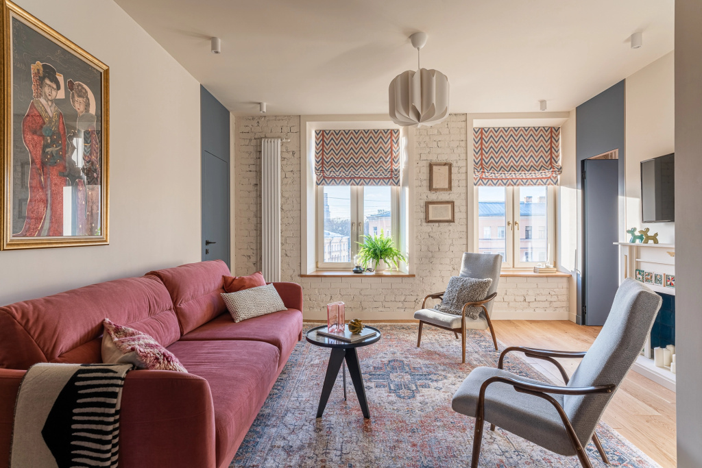 Апартаменты D apartments С 2-мя спальнями с видом на канал Грибоедова и Никольский Собор — фото