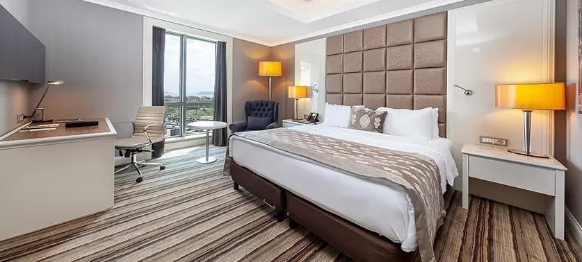 Deluxe Double room with sea view (full double bed)