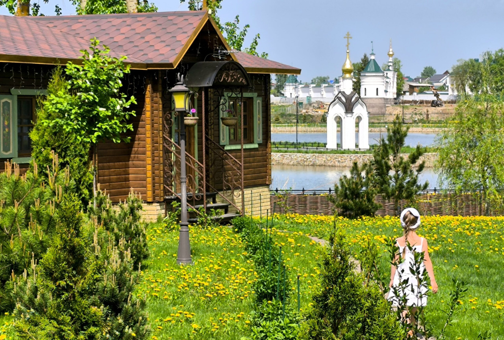 Luxury Quadruple Cottage with river view