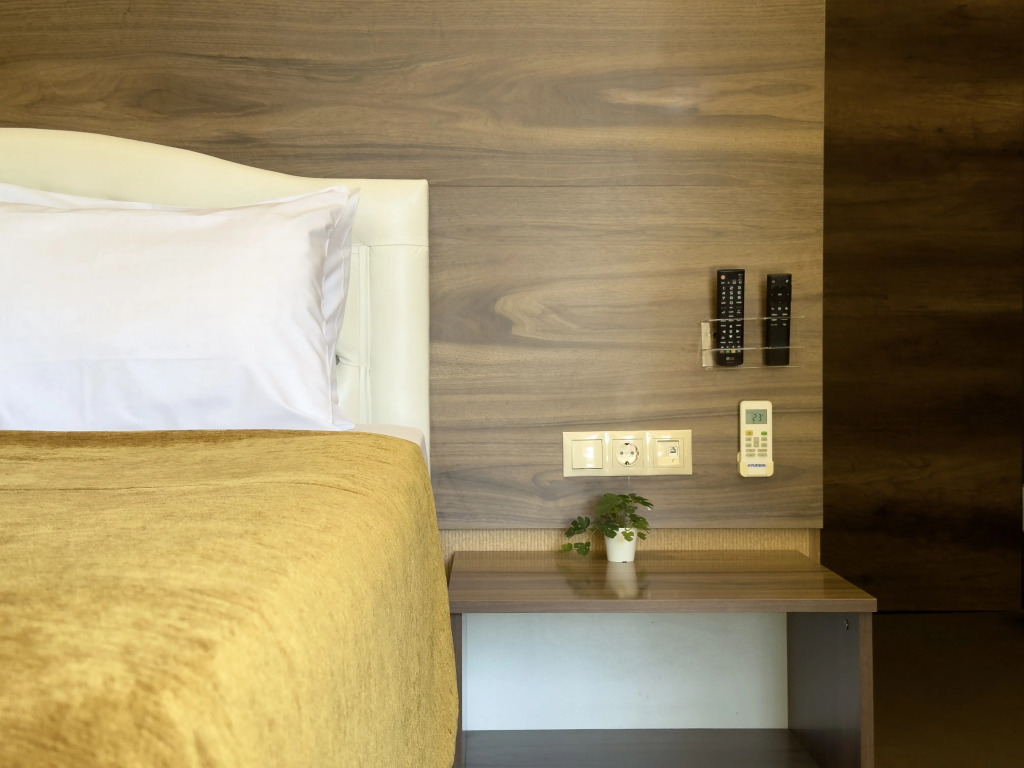 Двухместный номер Стандарт с балконом и с красивым видом из окна двуспальная кровать в Aimara