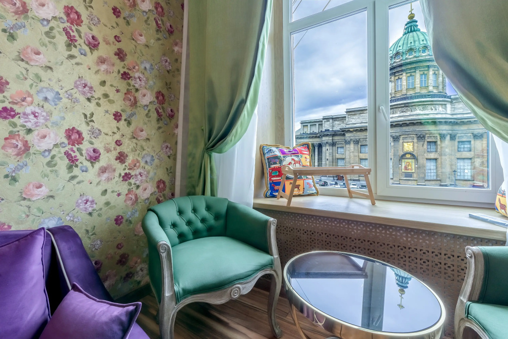 Квартира-студия Русский Балет BookingSPB с видом на Казанский Собор и Канал Грибоедова — фото
