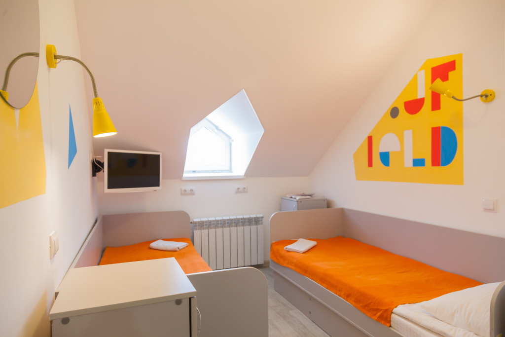 Art Centralnyi Hotel Room Type - Standard Double room twin beds