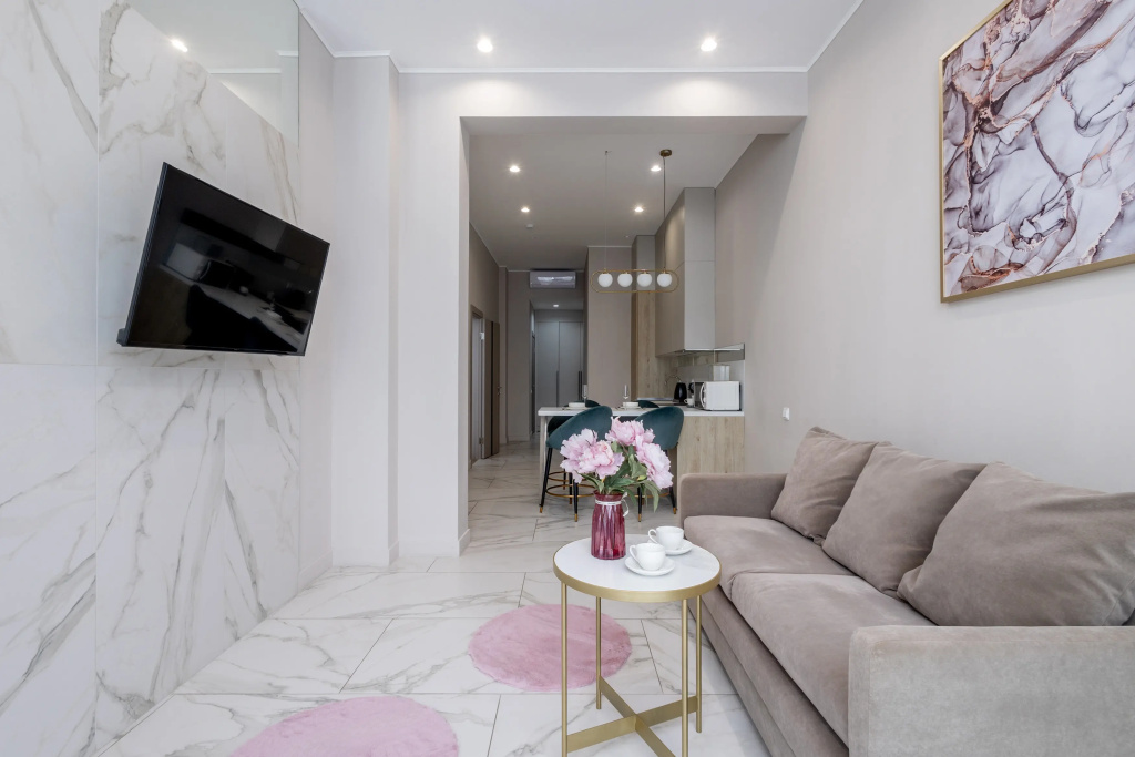 Отель Апартаменты Palma House с Отдельной Спальней на Улице Навагинская в Сочи