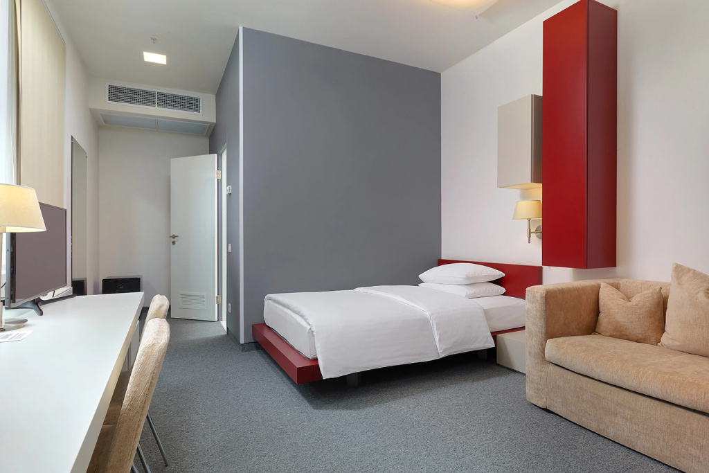Pamir - Tyan-Shan Hotel Room Type - For People with Limited Mobility Pamir Double room full double bed