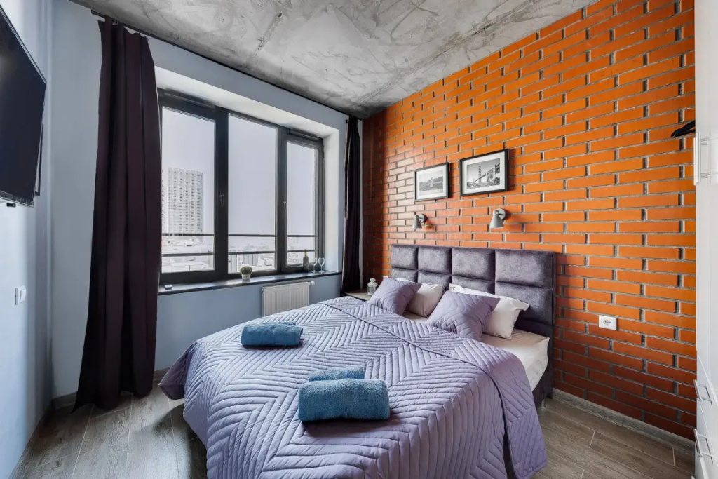 Апартаменты SMART LOFTS | Chocolate | Вид с 25 этажа | ЖК бизнес-класса рядом с метро — фото