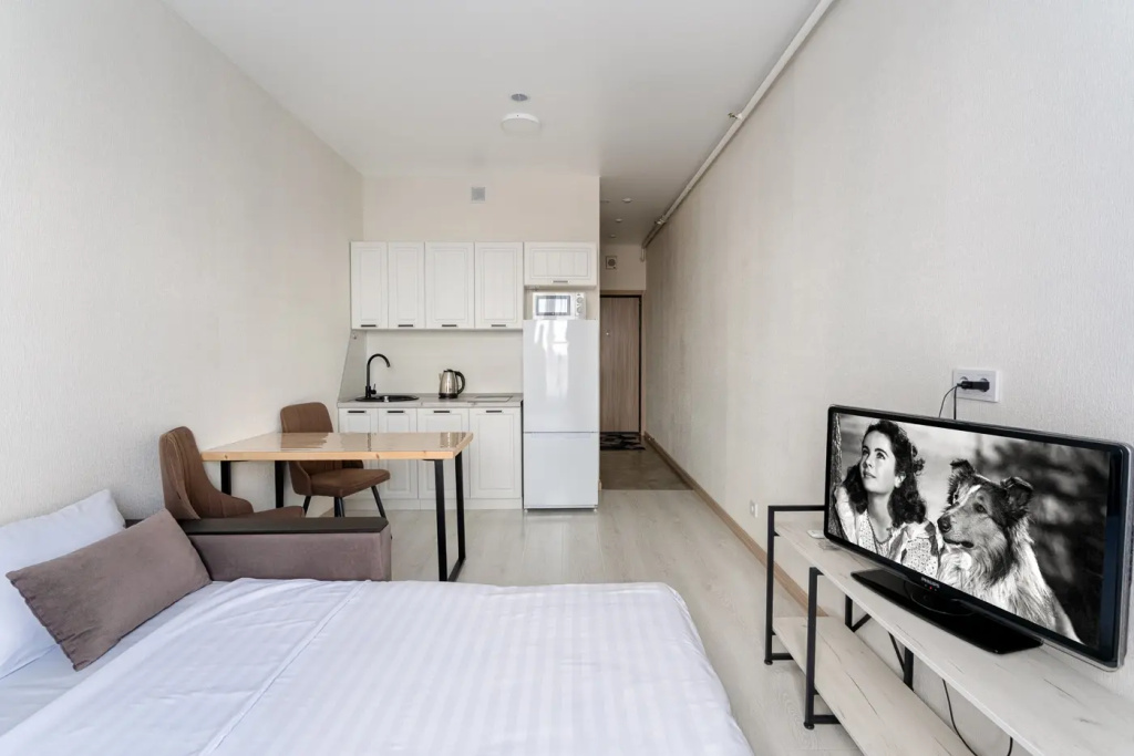 Апартаменты Bestflat 24 в элитном жилом доме на улице Колпакова в ЖК Smile — фото