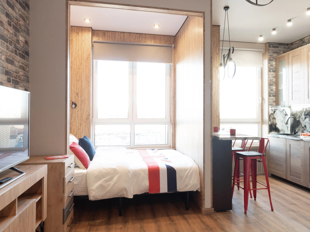 Квартира Loft London на Аминьевской — фото