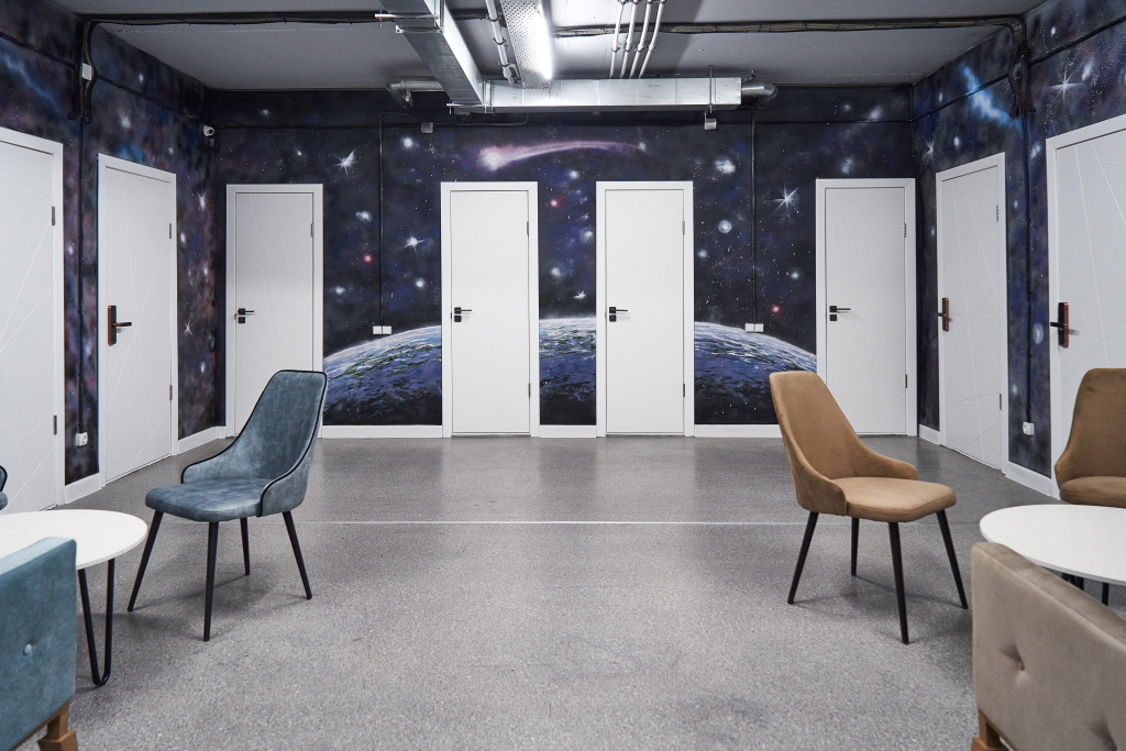 Двухместный номер Standard двуспальная кровать в Gagarin Capsule Hotel