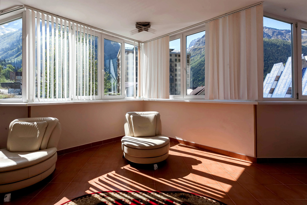 Апартаменты с красивым видом из окна в Атлантида