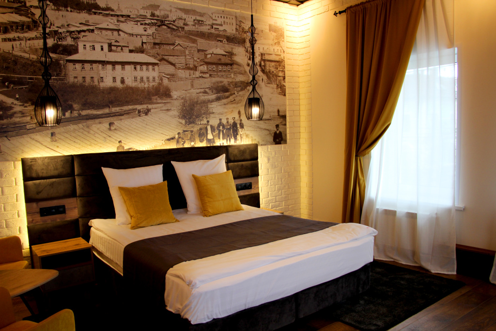 Staryj gorod Hotel Room Type - Comfort Double room with balcony full double bed