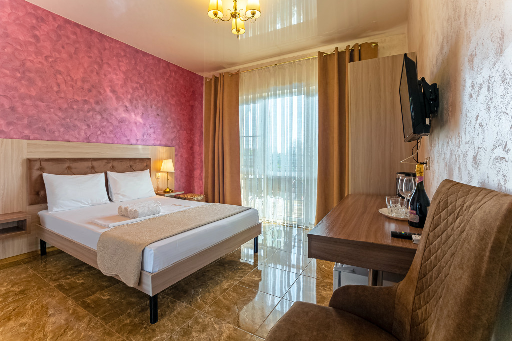 Двухместный номер (2 этаж) Делюкс с балконом 2 отдельные кровати в Eco Life