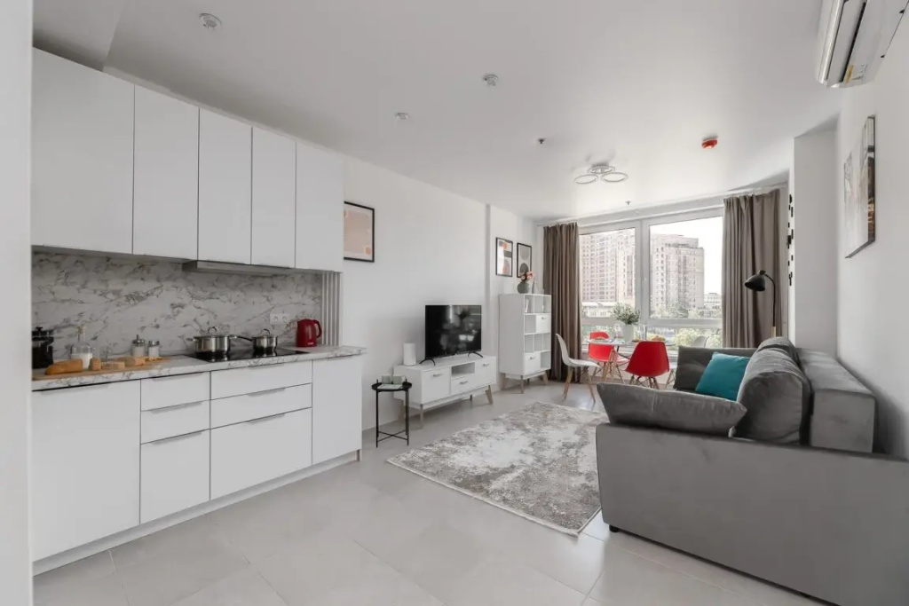Апартаменты SMART LOFTS | Moon River | Отдельная спальня | Медцентры (ФМБА, ЛОР) | Крокус — фото