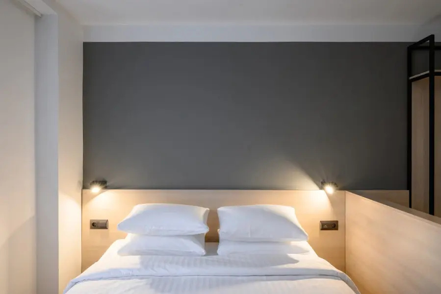 Bobo St.art Hotel Room Type - Standard Mini Double room with courtyard view full double bed