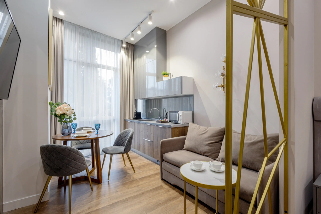 Апартаменты Palma House в Центре Сочи на Улице Навагинская — фото