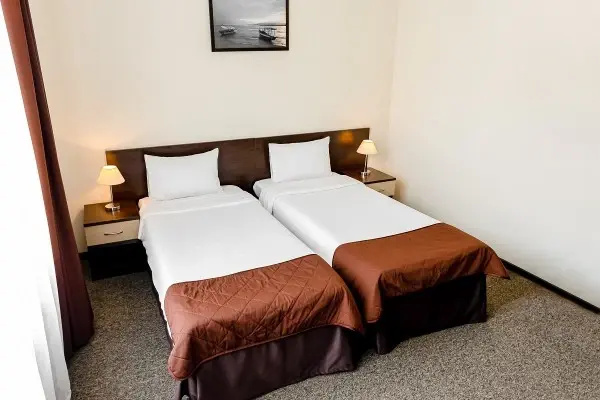 1 Bedroom Standard with Kitchen Double room (twin beds)